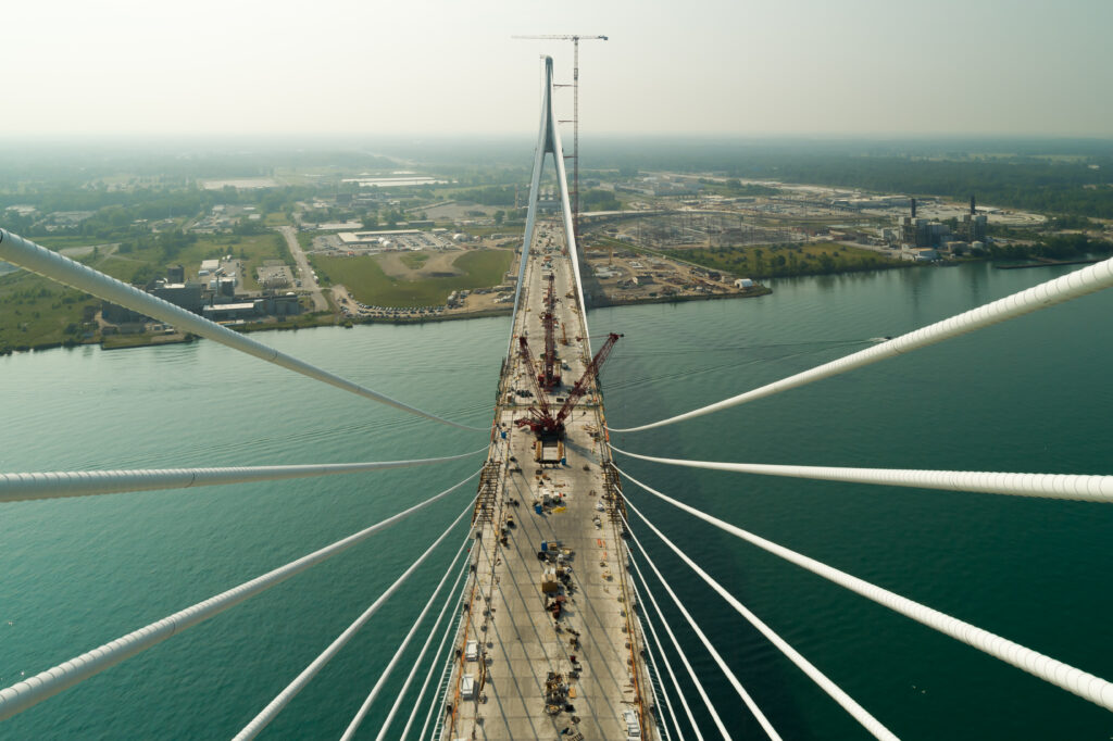 Progress on the bridge cable wire