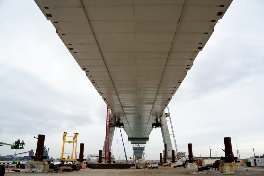 Share the load: Transitioning from steel bents to stay cables