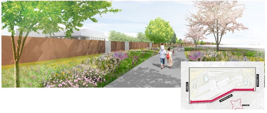 US POE Jefferson Wall Rendering