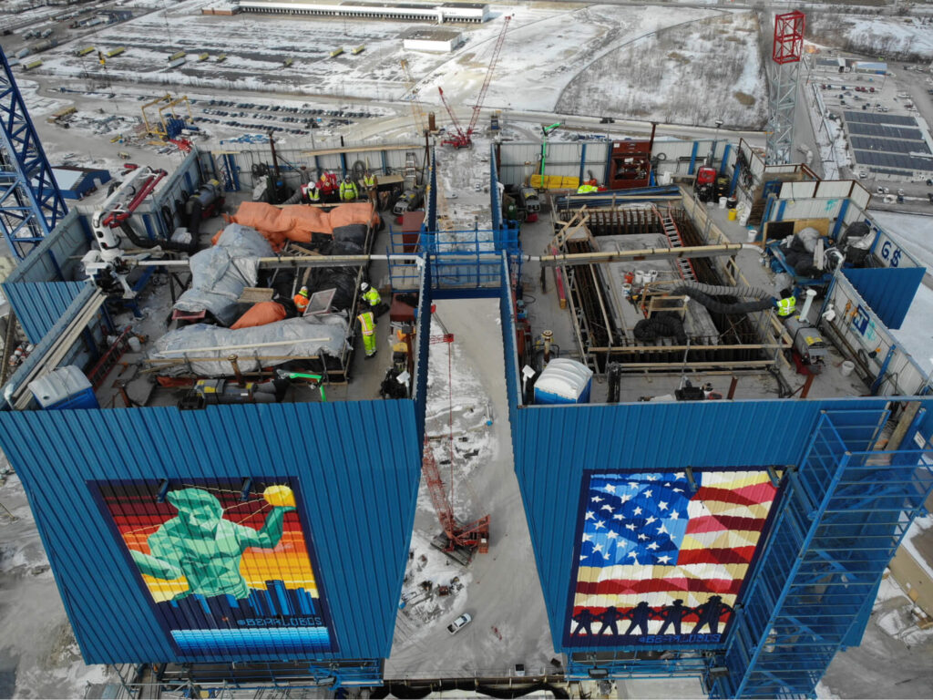 US Bridge Site Progress