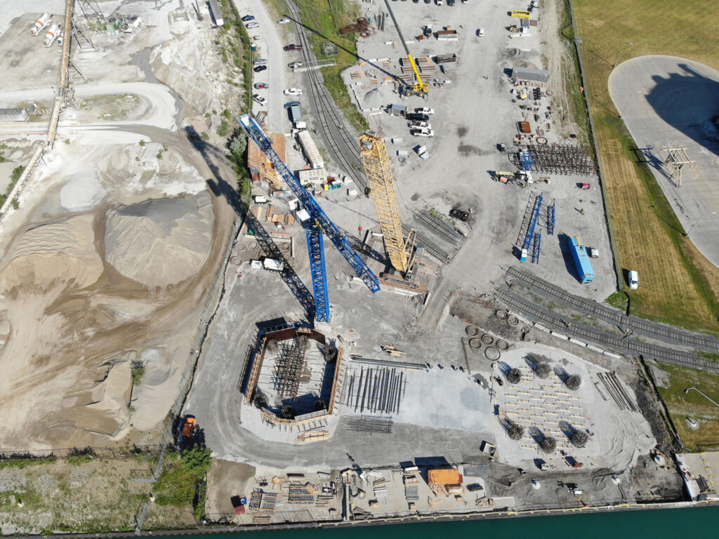 Bridge Site Progress