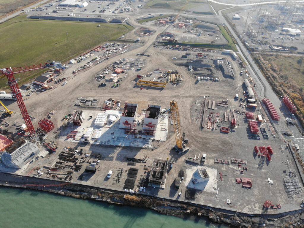 Canadian Bridge Site Progress - February 12 2021