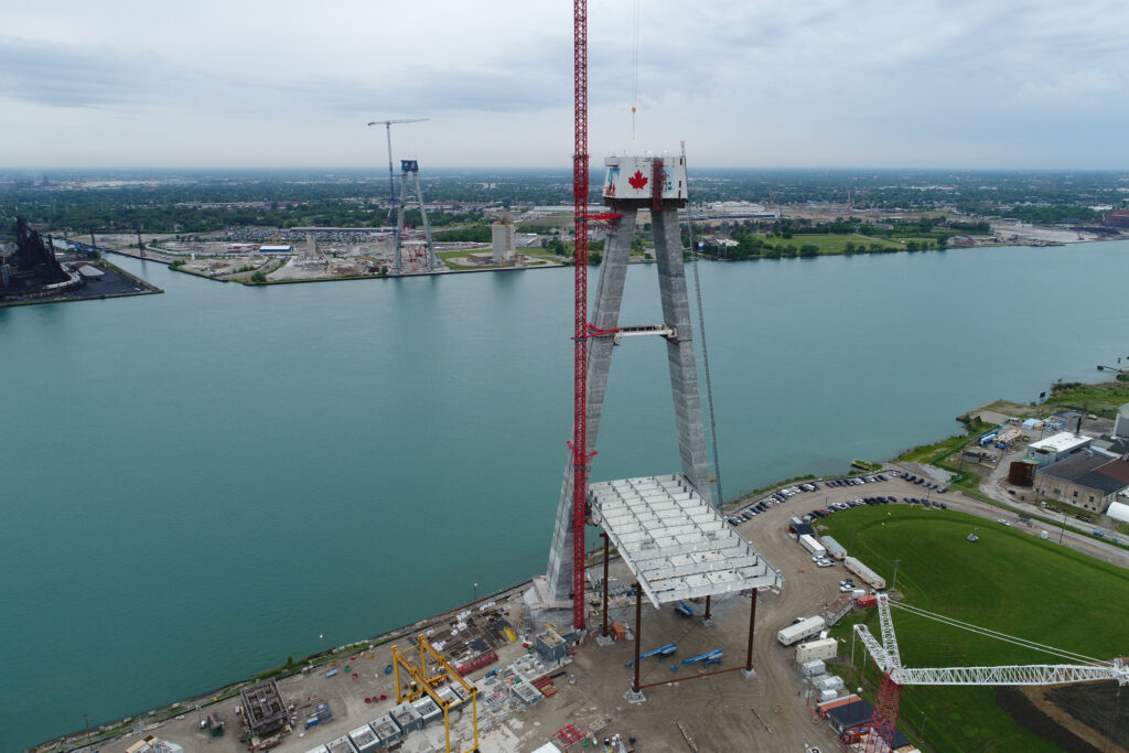 Canadian Bridge Site Progress - August 9 2022