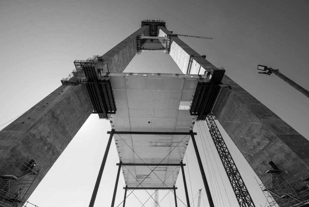 Canadian Bridge Site Progress - August 9 2022