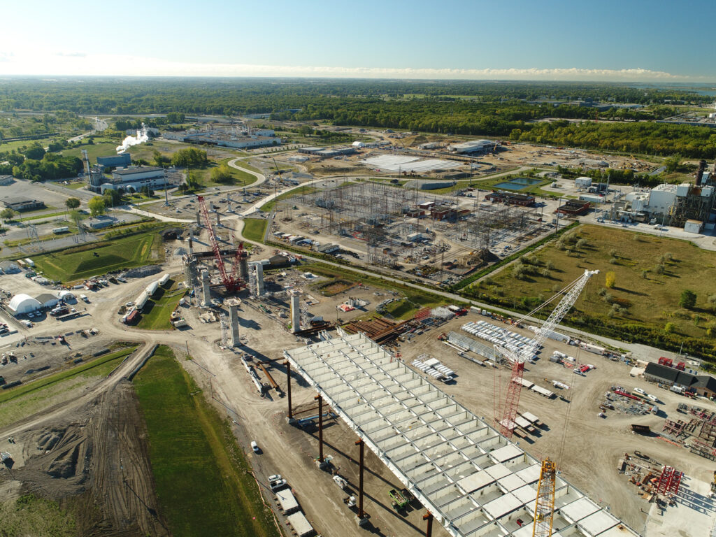 Canadian Bridge Site Progress - October 4 2022