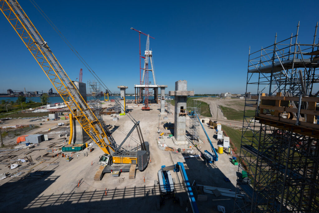Canadian Bridge Site Progress - October 4 2022