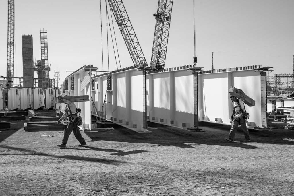 Canadian Bridge Site Progress - August 9 2022
