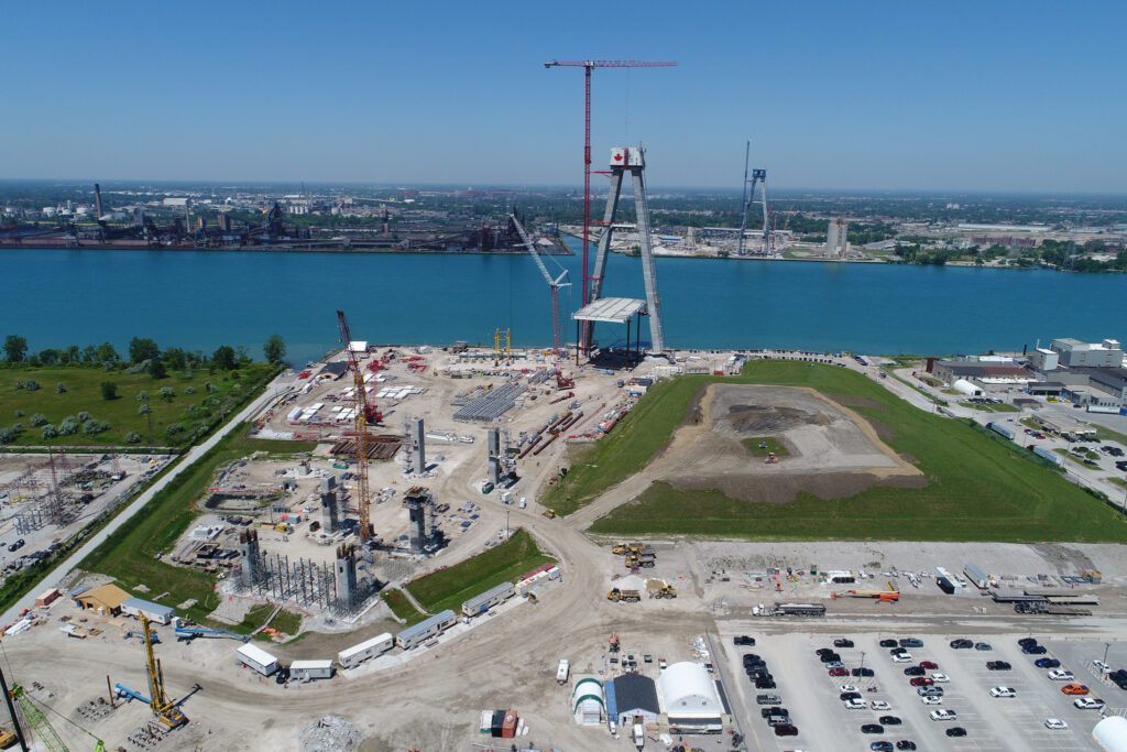 Canadian Bridge Site Progress - August 9 2022