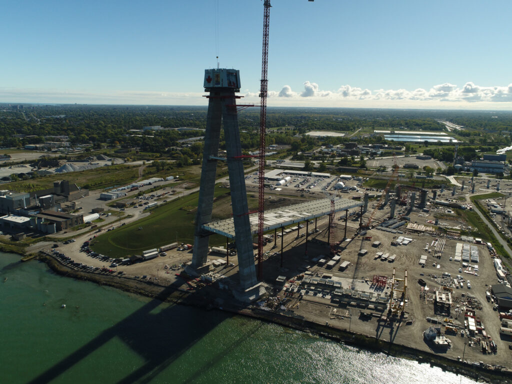 Canadian Bridge Site Progress - October 4 2022