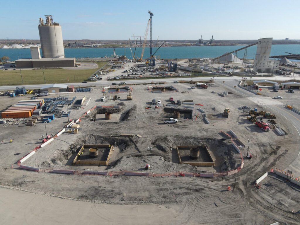 Bridge Site Progress