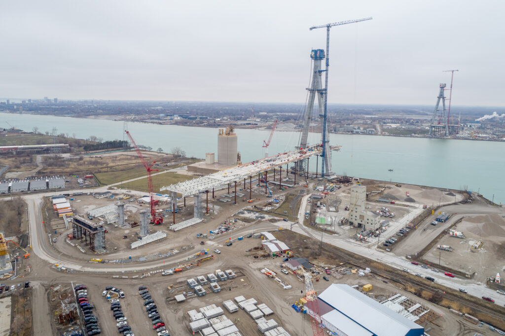 Bridge Site Progress