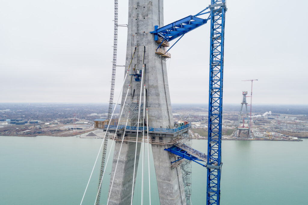 Progress on the bridge cable wire