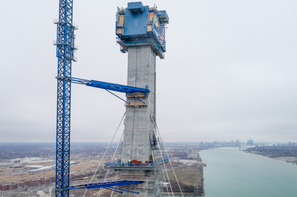 Progress on the bridge cable wire