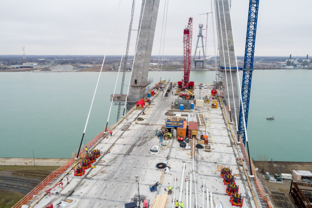 Bridge Site Progress