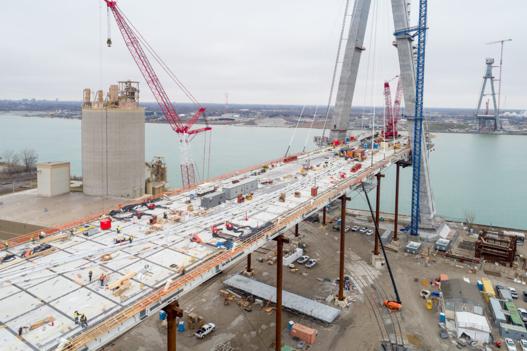 Bridge Site Progress