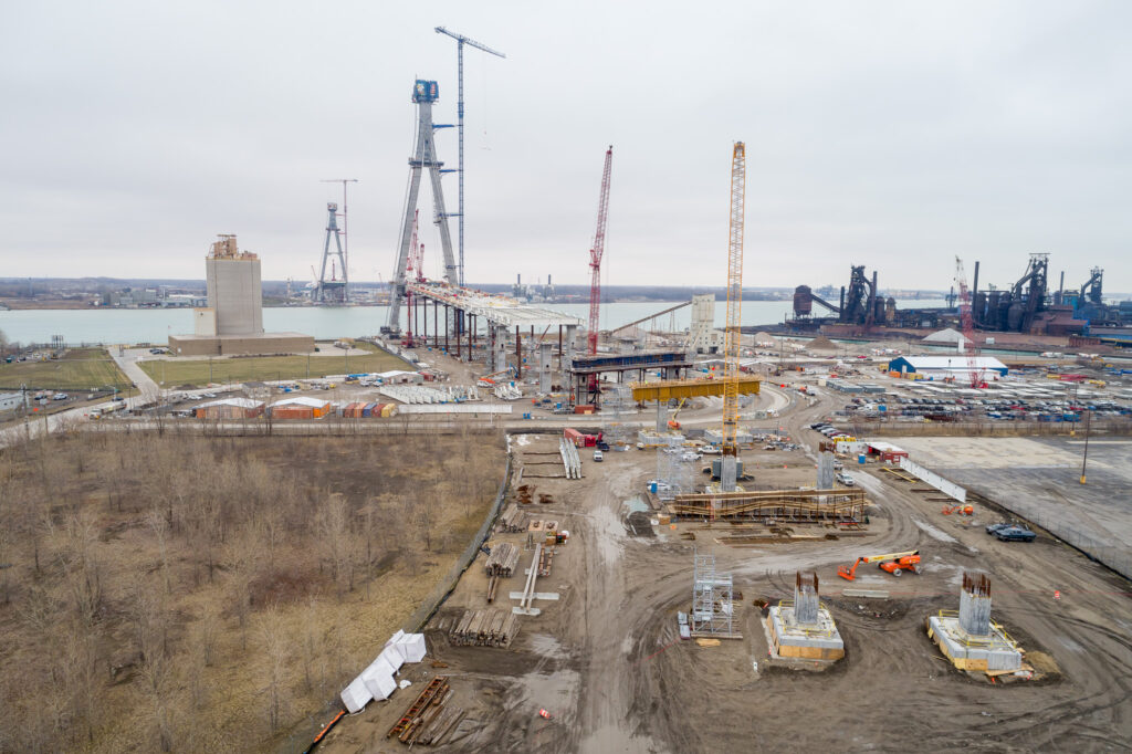 Bridge Site Progress