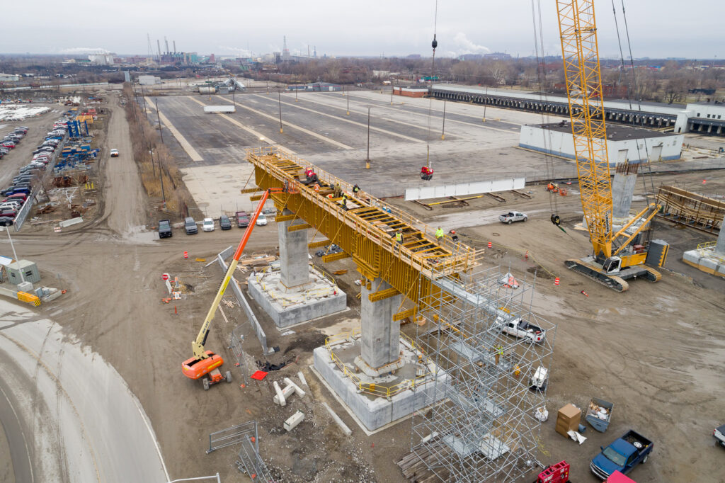 Bridge Site Progress