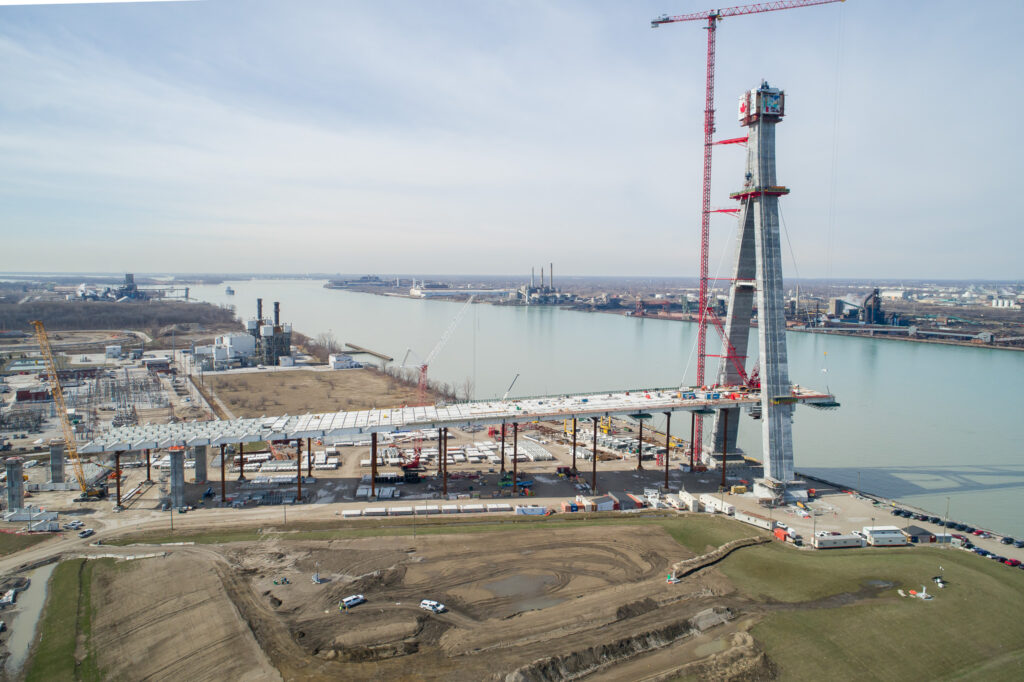 Canadian Bridge Site Progress - April 2023