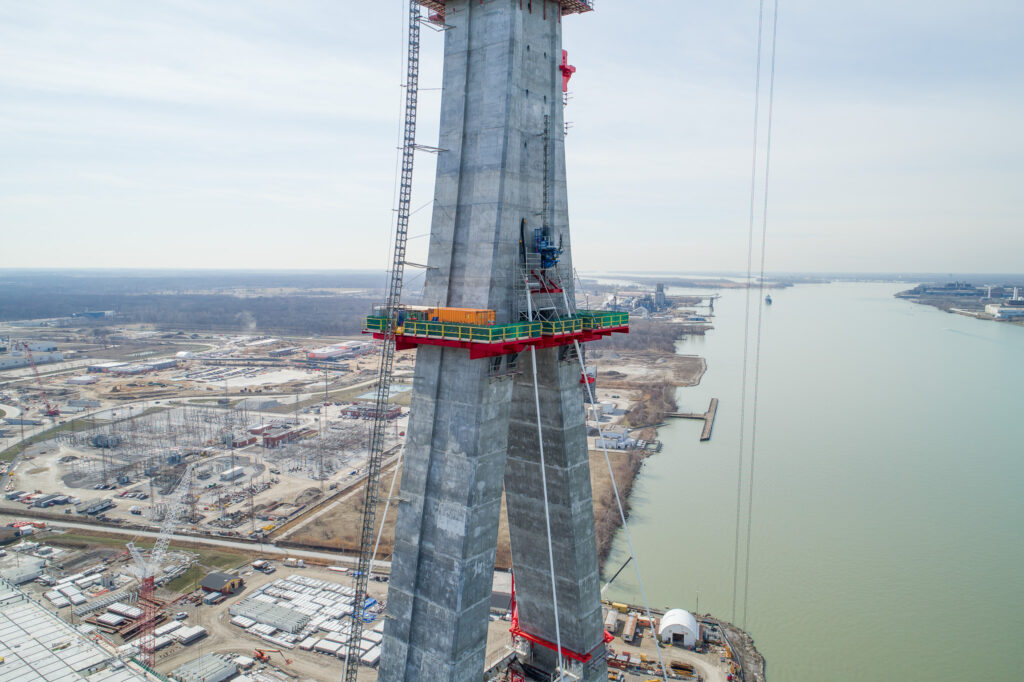 Canadian Bridge Site Progress - April 2023