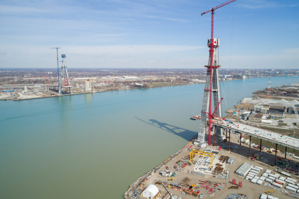 Canadian Bridge Site Progress - April 2023