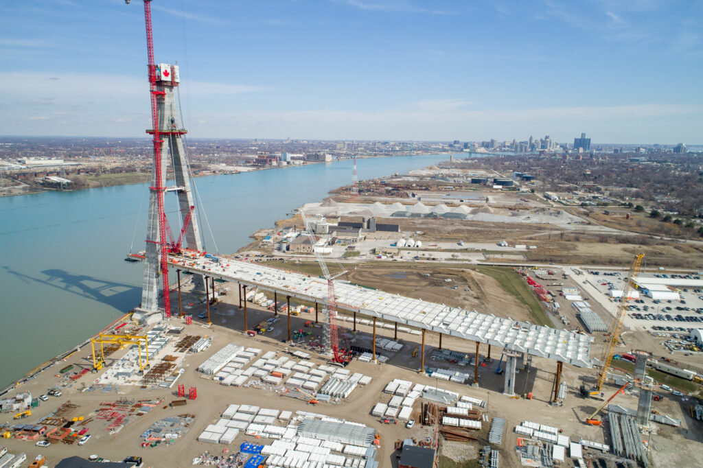 Canadian Bridge Site Progress - April 2023