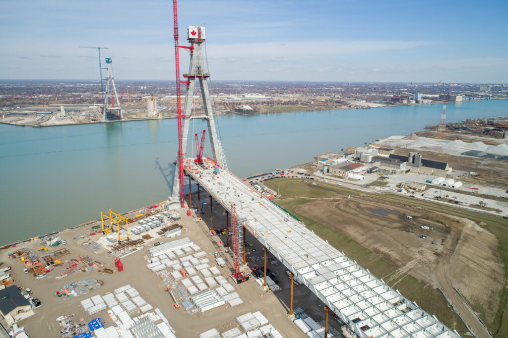 Canadian Bridge Site Progress - April 2023