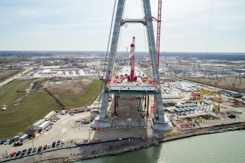 Canadian Bridge Site Progress - April 2023