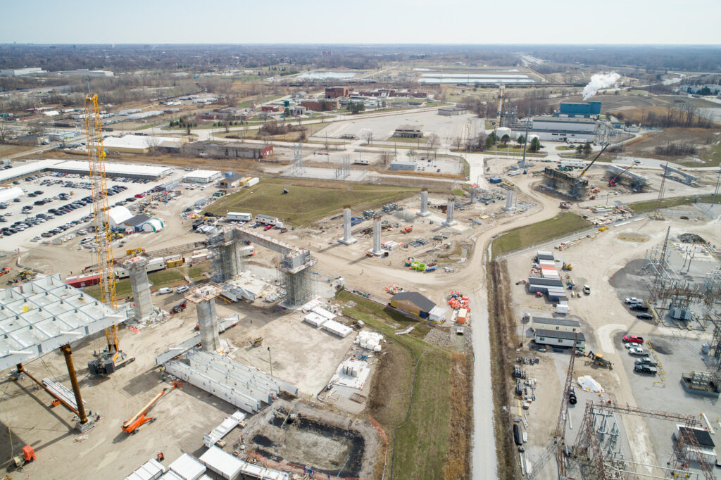 Canadian Bridge Site Progress - April 2023