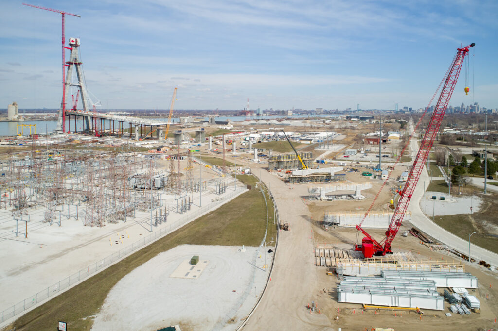 Canadian Bridge Site Progress - April 2023