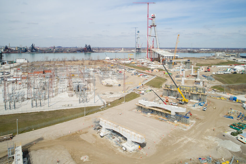 Canadian Bridge Site Progress - April 2023