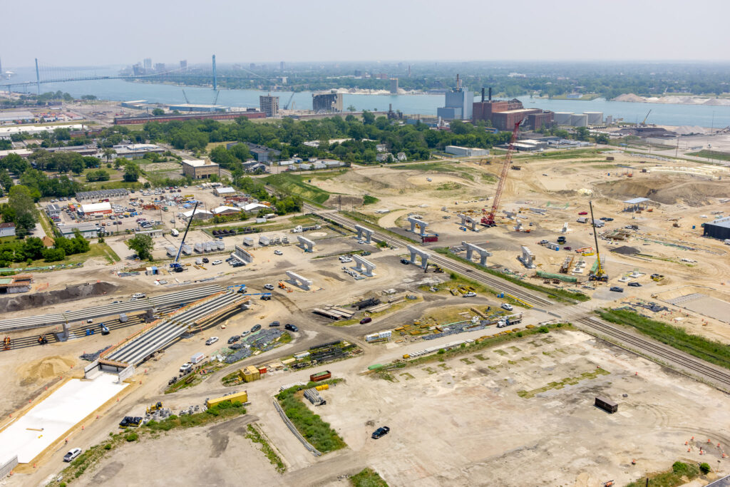 Bridge Site Progress