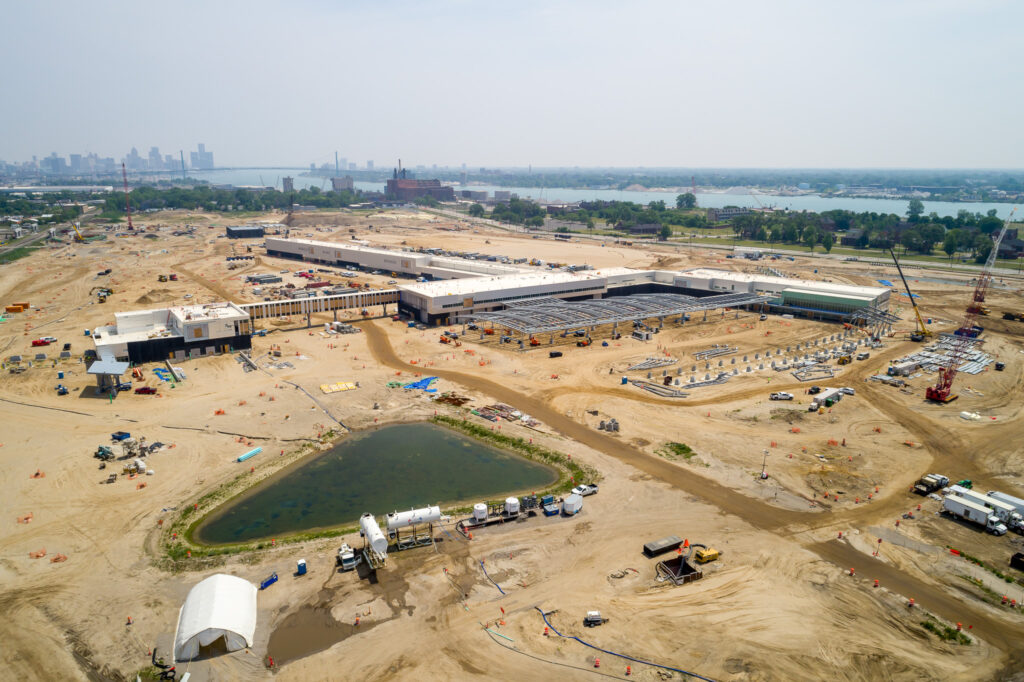 toll booth construction