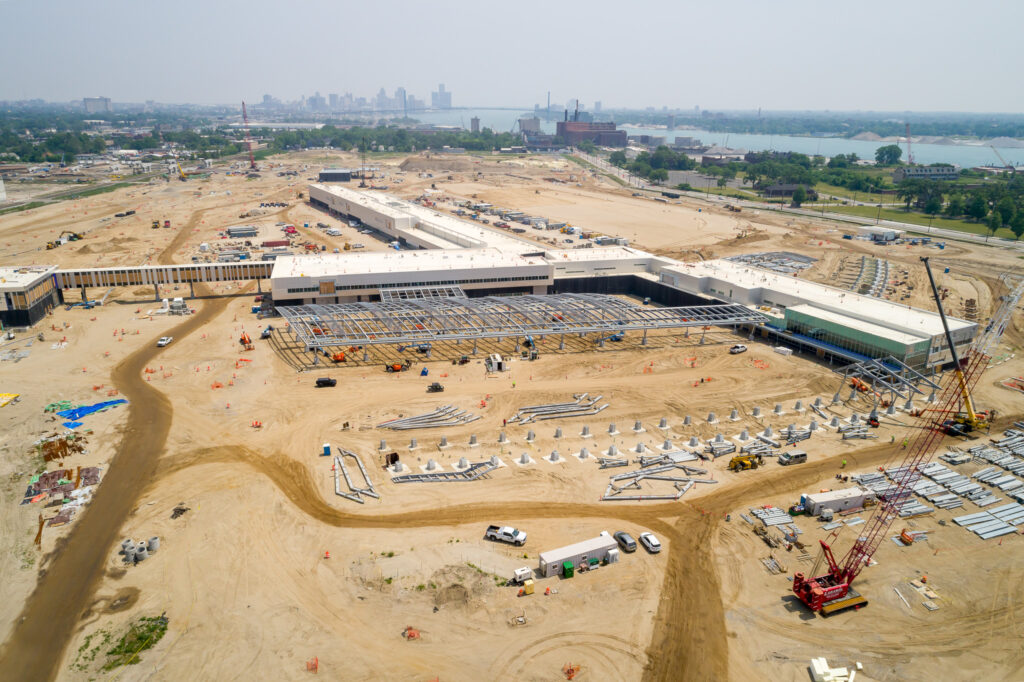 toll booth construction