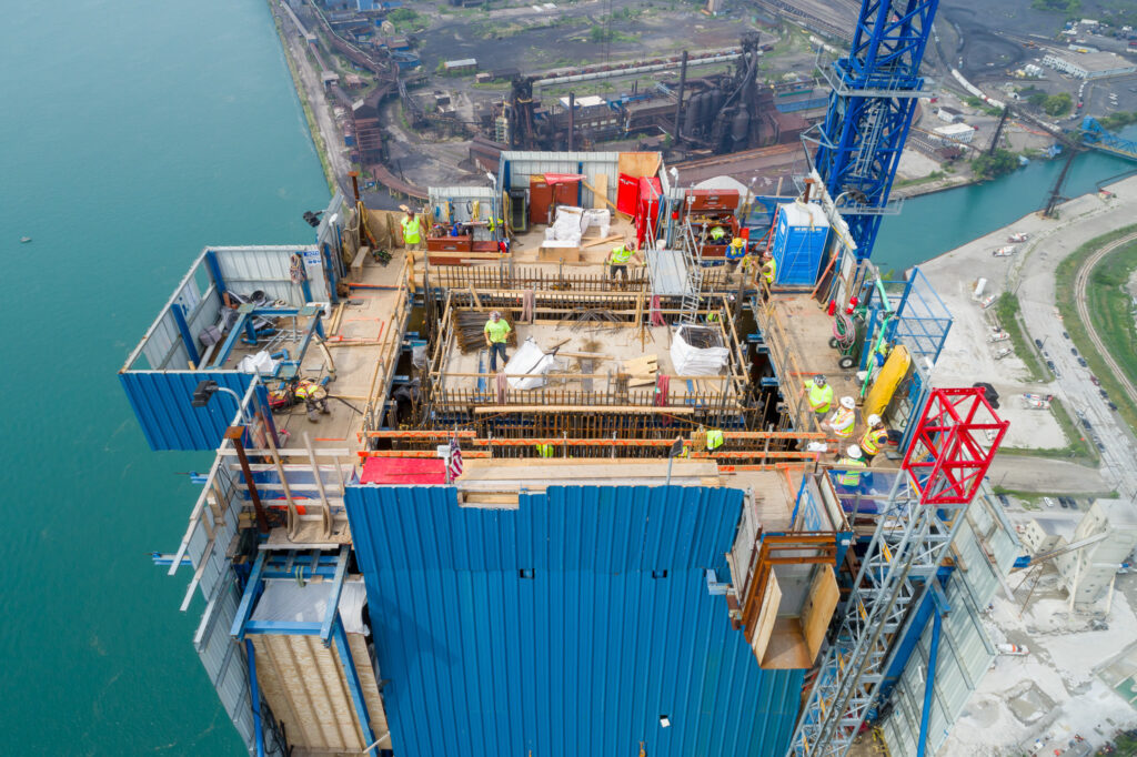 Bridge Site Progress