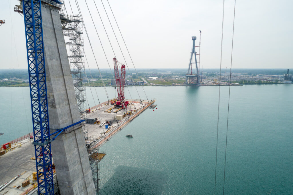 Bridge Site Progress