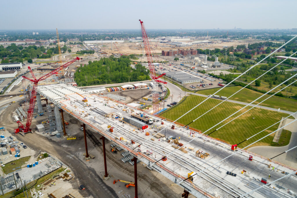 Bridge Site Progress