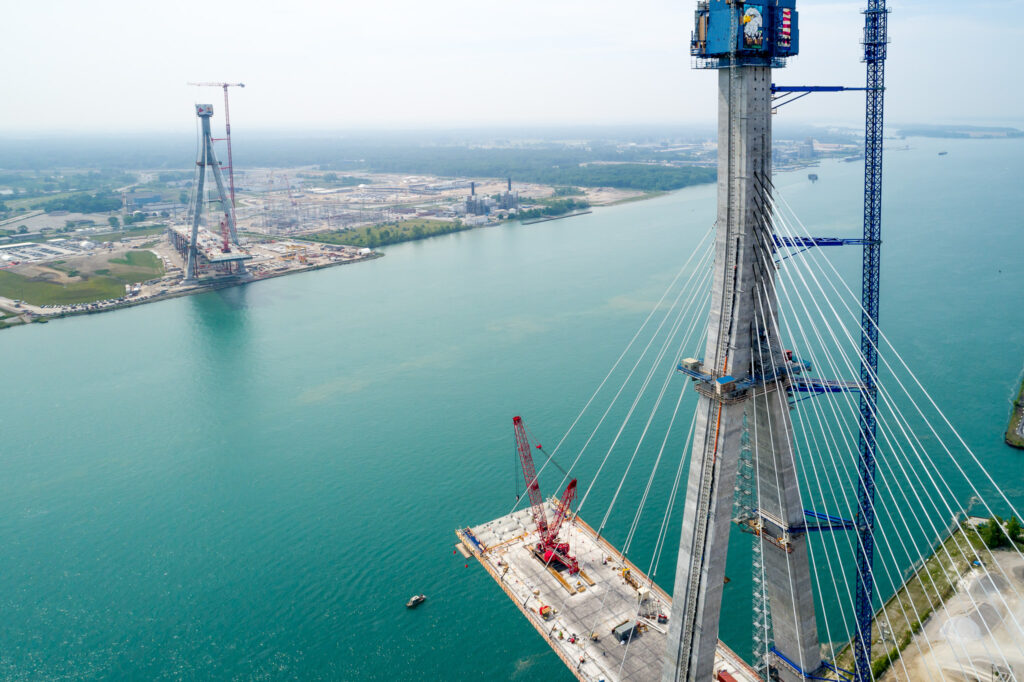 Progress on the bridge cable wire