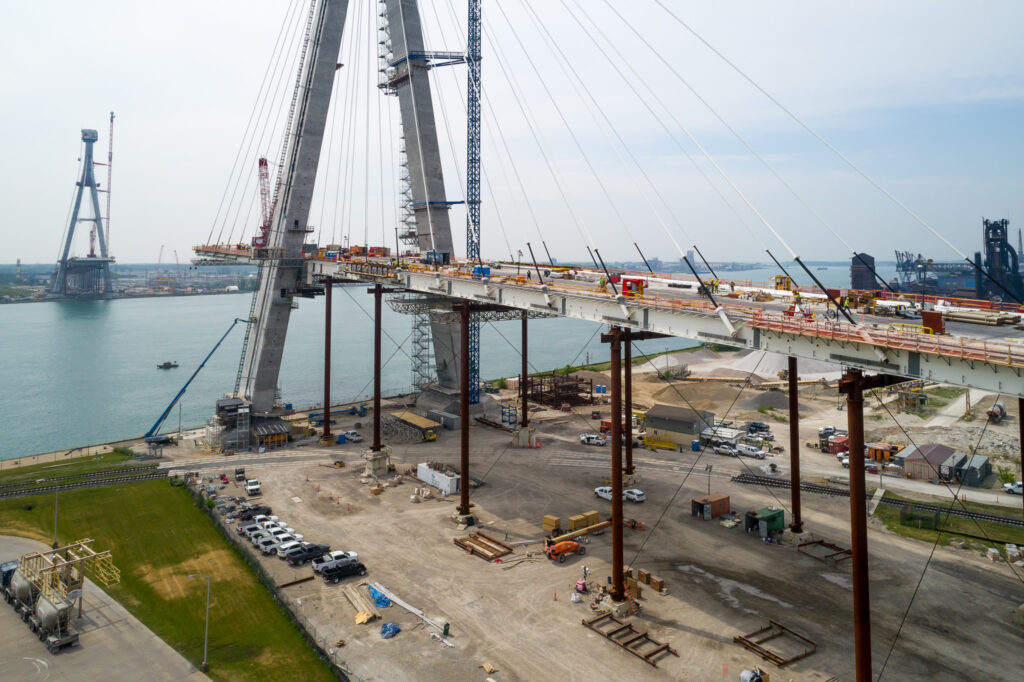 Bridge Site Progress