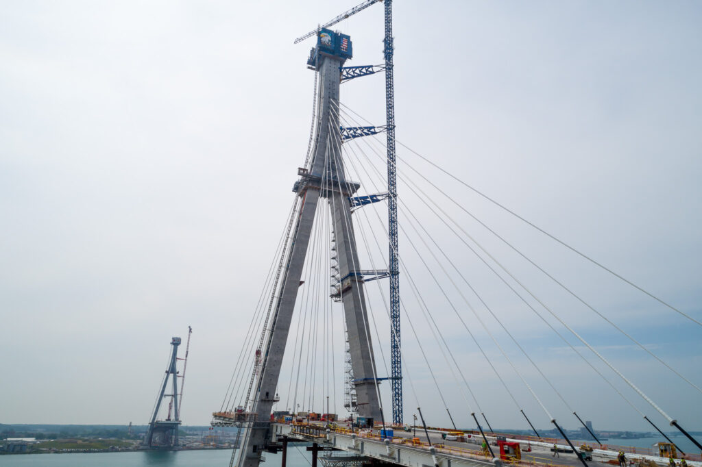 Progress on the bridge cable wire