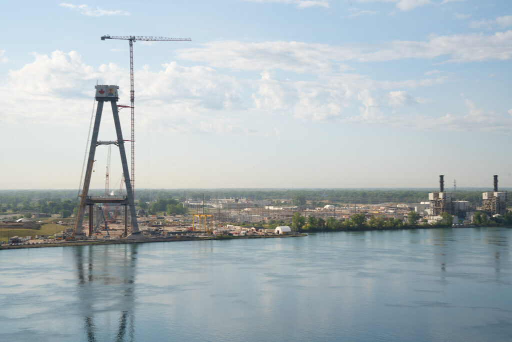 Canadian Bridge Site Progress - August 9 2022