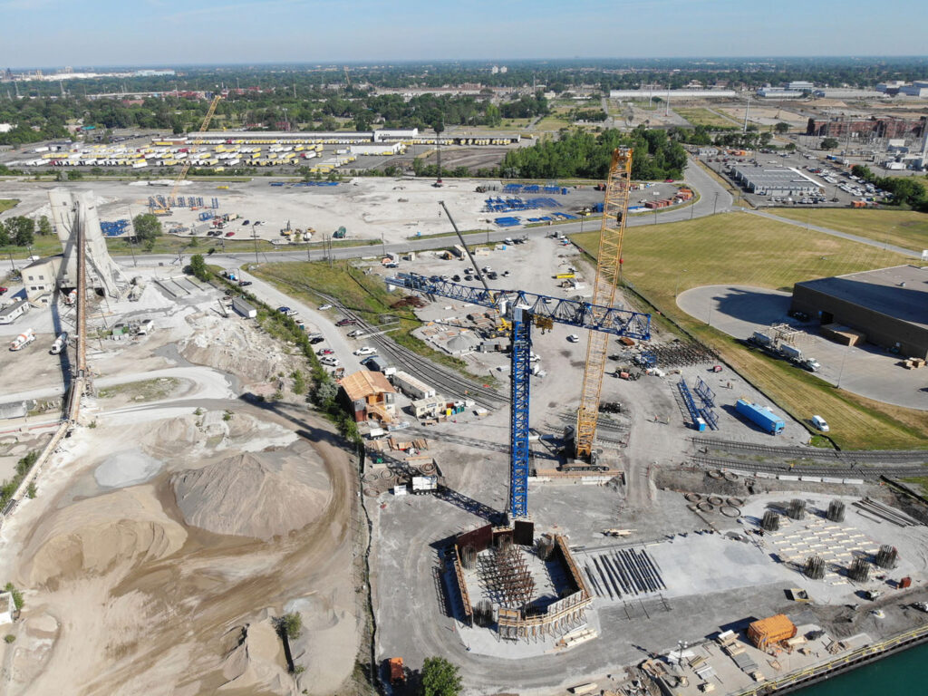 Bridge Site Progress