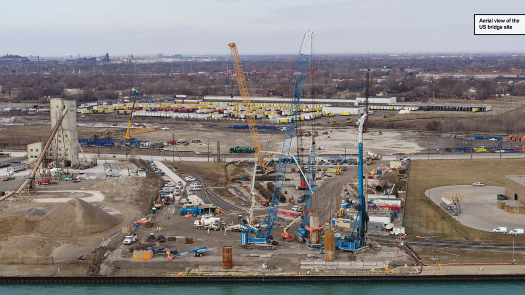 Bridge Site Progress