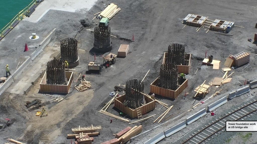 Bridge Site Progress