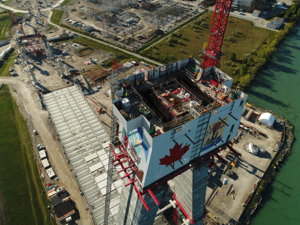 Canadian Bridge Site Progress - October 4 2022