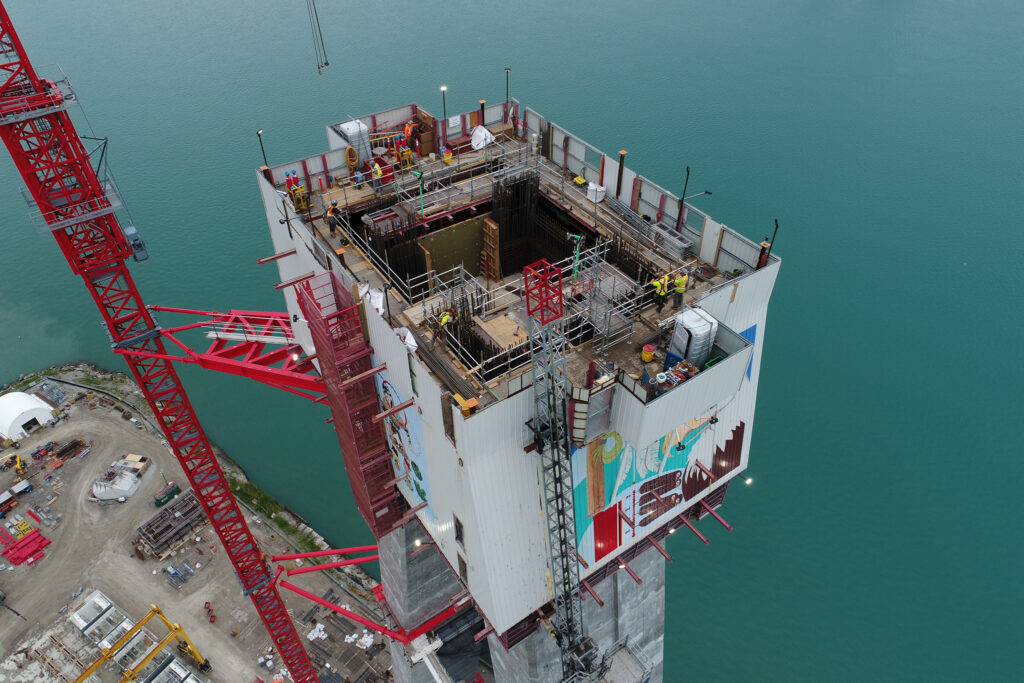 Canadian Bridge Site Progress - August 9 2022