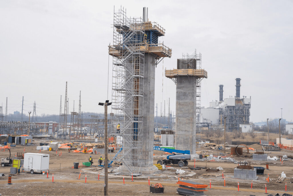 Canadian Bridge Site Progress - April 13 2022