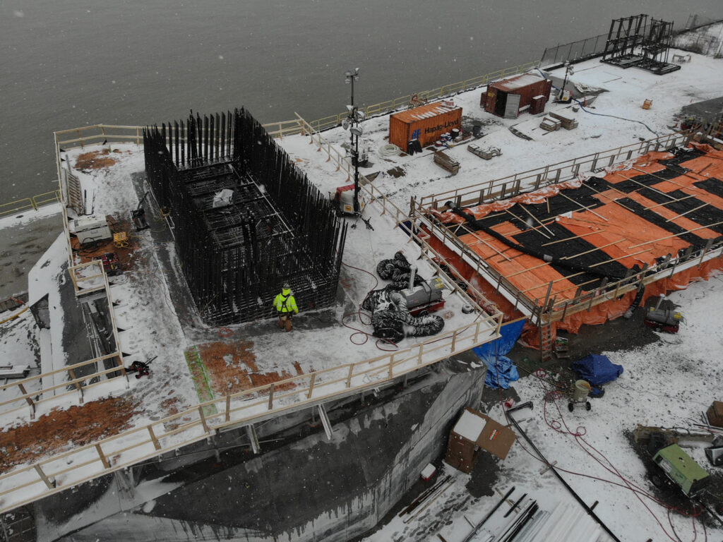 Bridge Site Progress