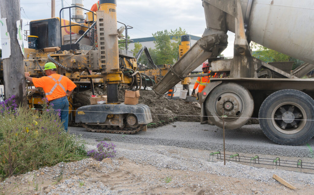 Cement mixer truck