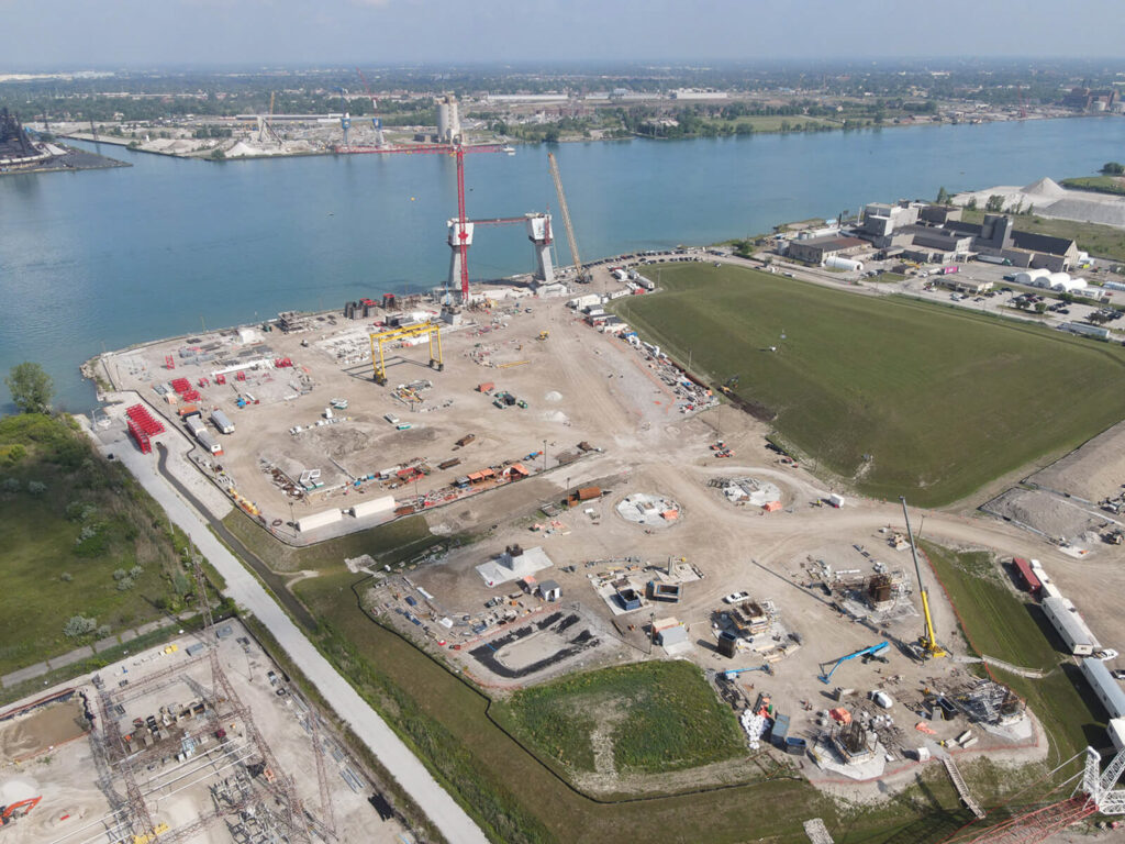 Canadian Bridge Site Progress - August 3 2021