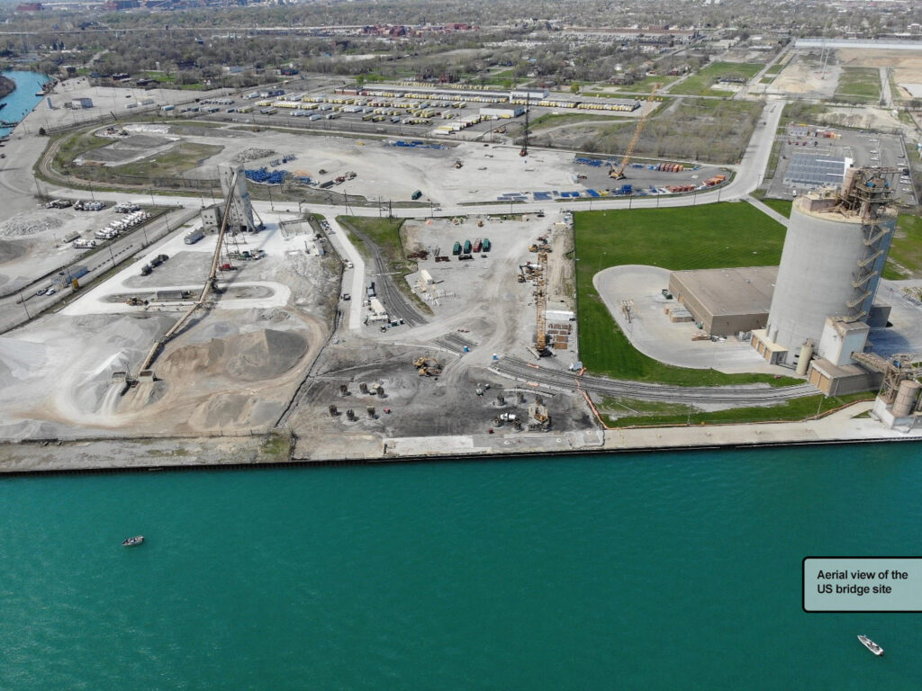 Bridge Site Progress